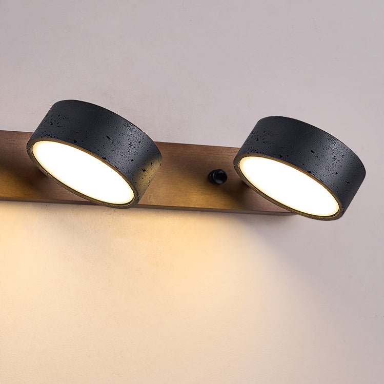 Nyx - Black Travertine Wall Light