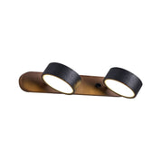Nyx - Black Travertine Wall Light
