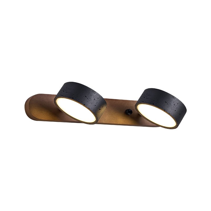 Nyx - Black Travertine Wall Light