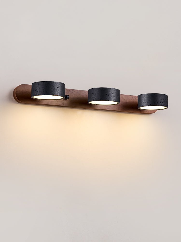Nyx - Black Travertine Wall Light