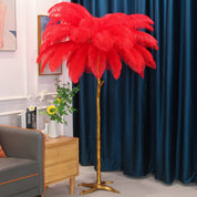 Phoinike - Ostrich Feather Floor Lamp