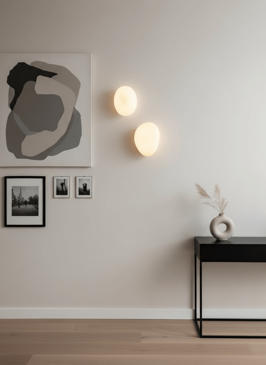 Euadne - Hand-Blown Glass Wall Lamp