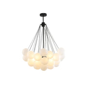 Pontos - Hand-Frosted Glass Bubble Chandelier