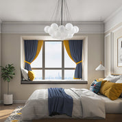 Pontos - Hand-Frosted Glass Bubble Chandelier