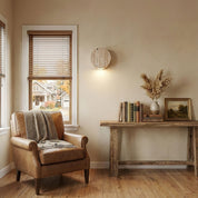 Nyssa - Travertine Downlight Sconce