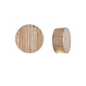 Nyssa - Travertine Downlight Sconce