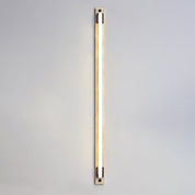 Krios - Travertine and LED Tube Wall Bar