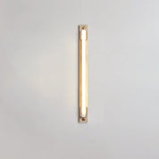 Krios - Travertine and LED Tube Wall Bar