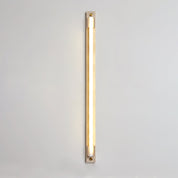 Krios - Travertine and LED Tube Wall Bar