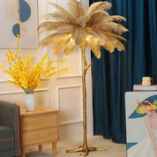 Phoinike - Ostrich Feather Floor Lamp