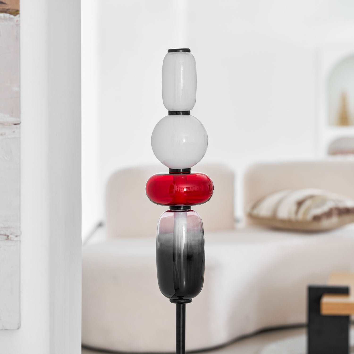 Speio - Hand-Blown Glass LED Floor Lamp