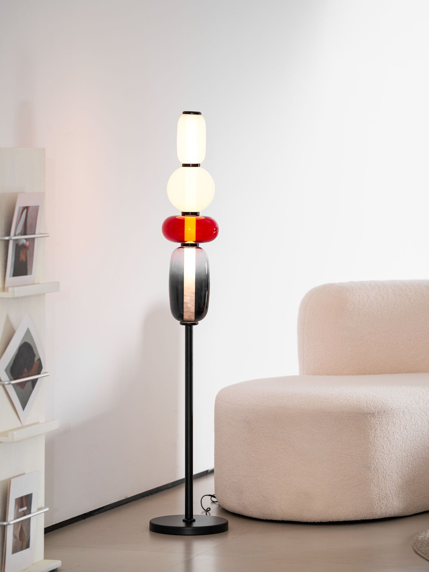Speio - Hand-Blown Glass LED Floor Lamp