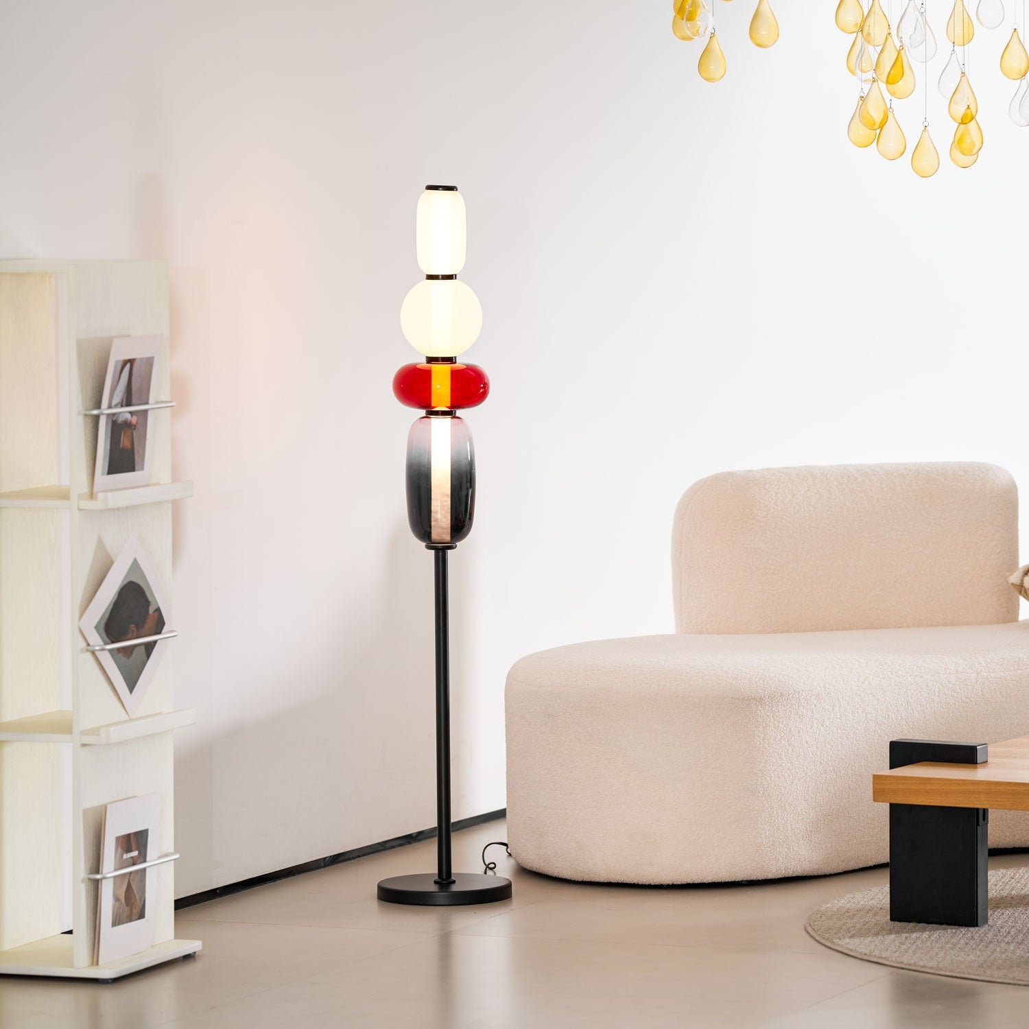 Speio - Hand-Blown Glass LED Floor Lamp