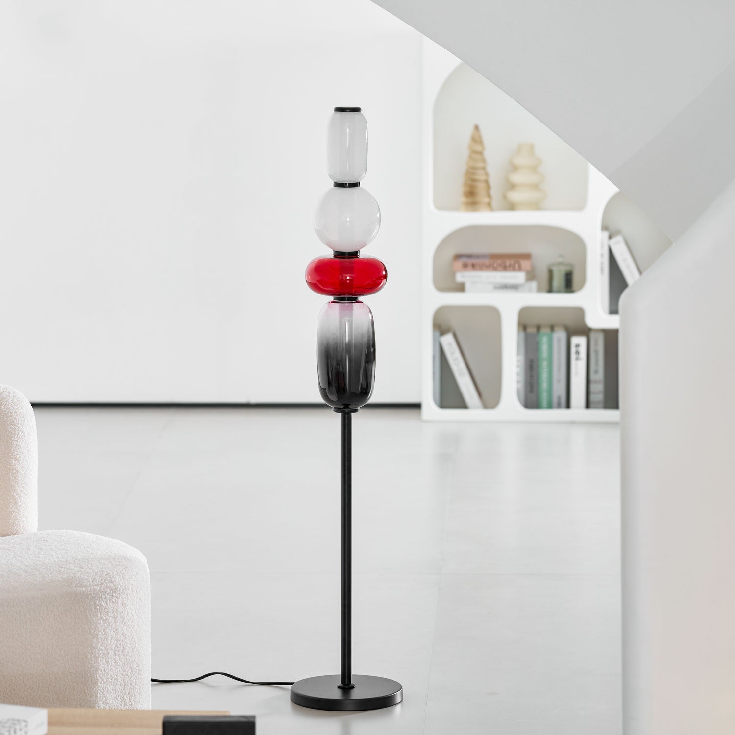 Speio - Hand-Blown Glass LED Floor Lamp
