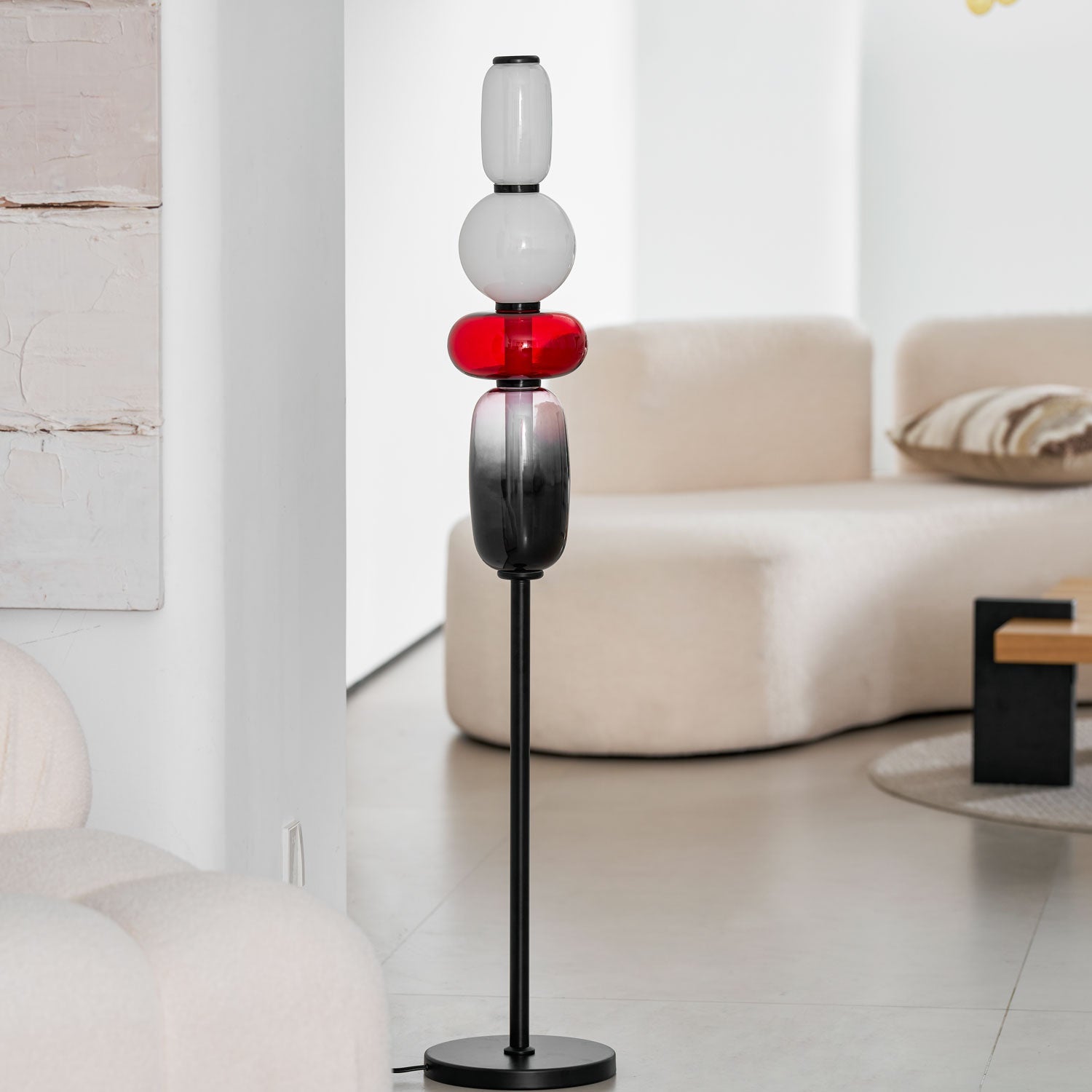 Speio - Hand-Blown Glass LED Floor Lamp