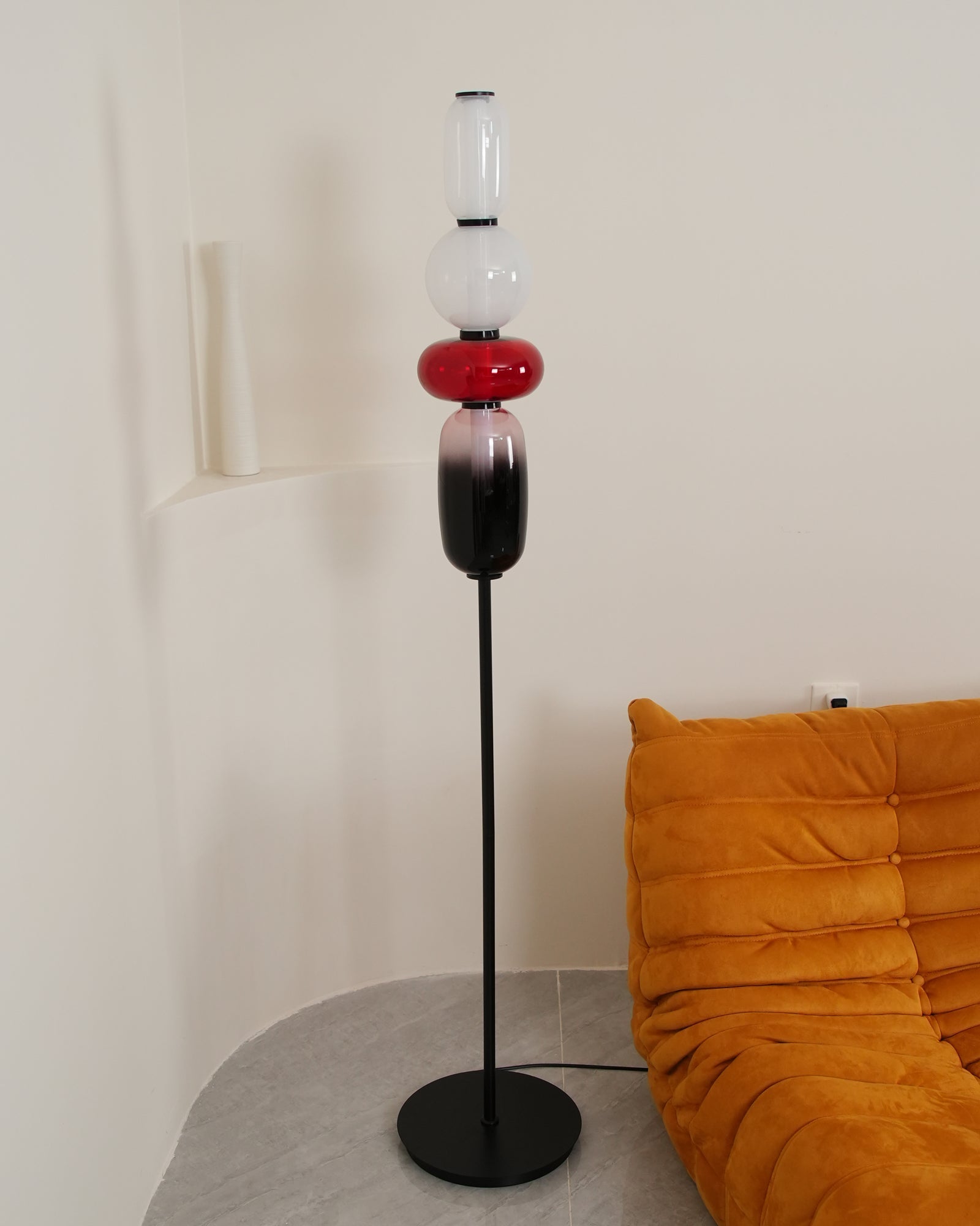 Speio - Hand-Blown Glass LED Floor Lamp