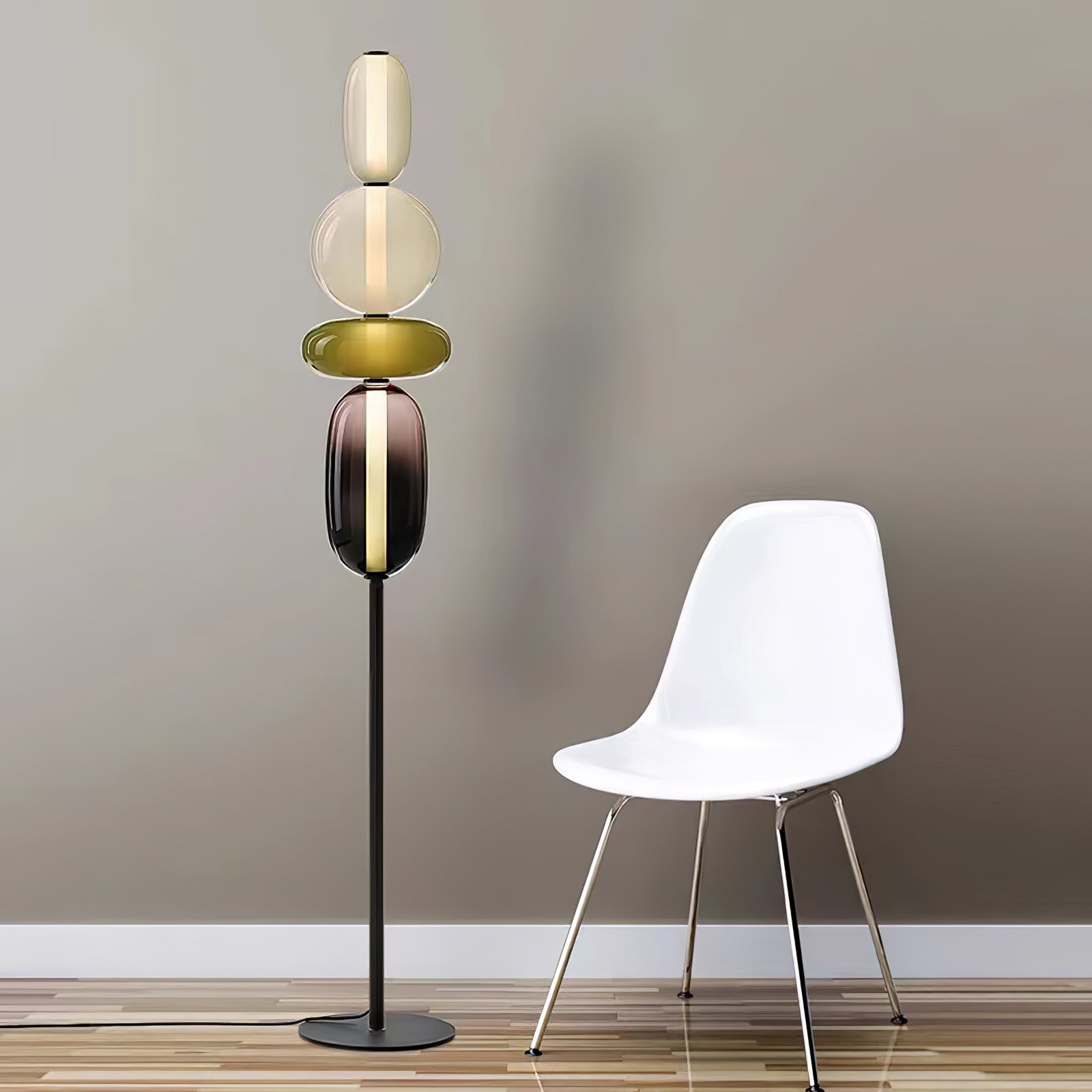 Speio - Hand-Blown Glass LED Floor Lamp