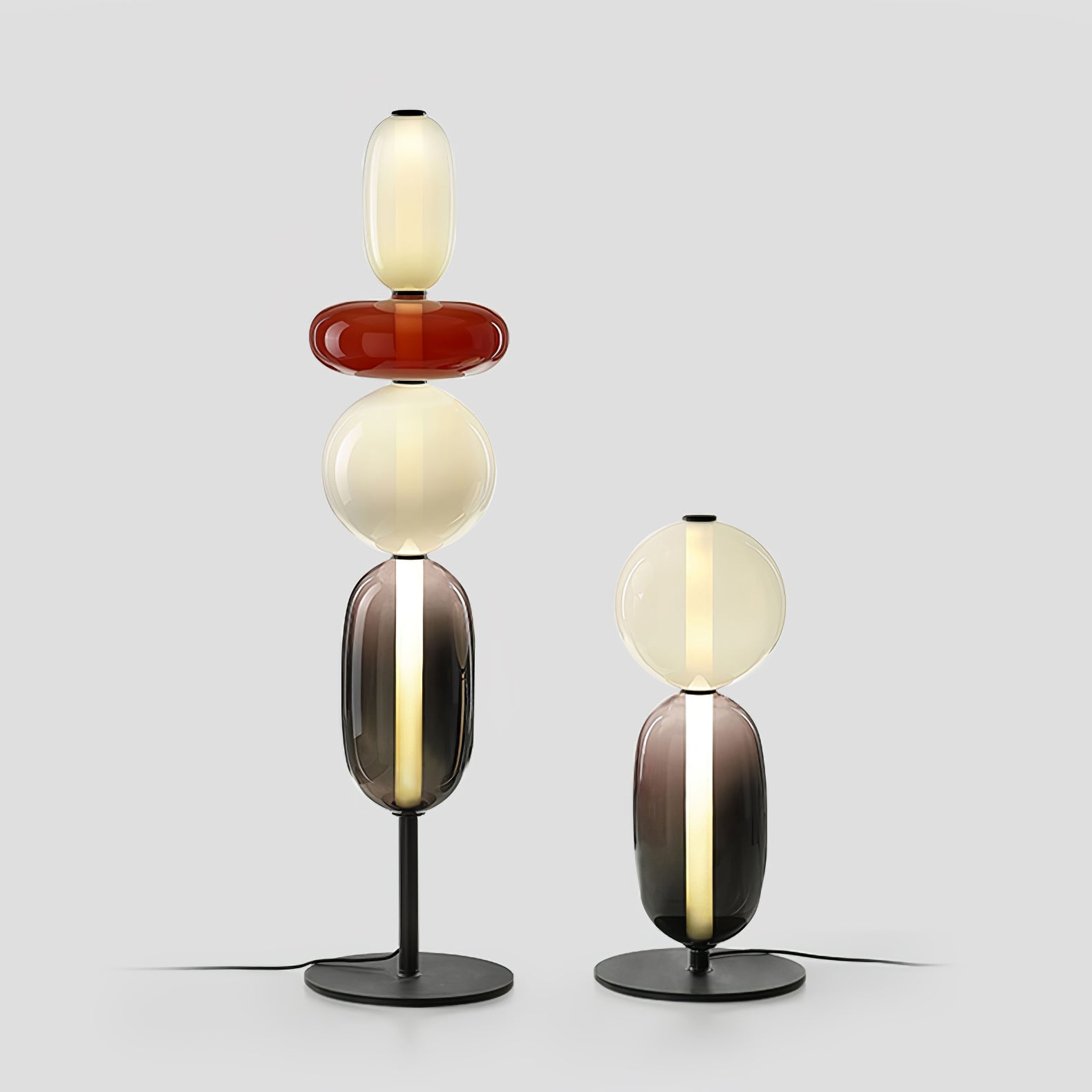 Speio - Hand-Blown Glass LED Floor Lamp