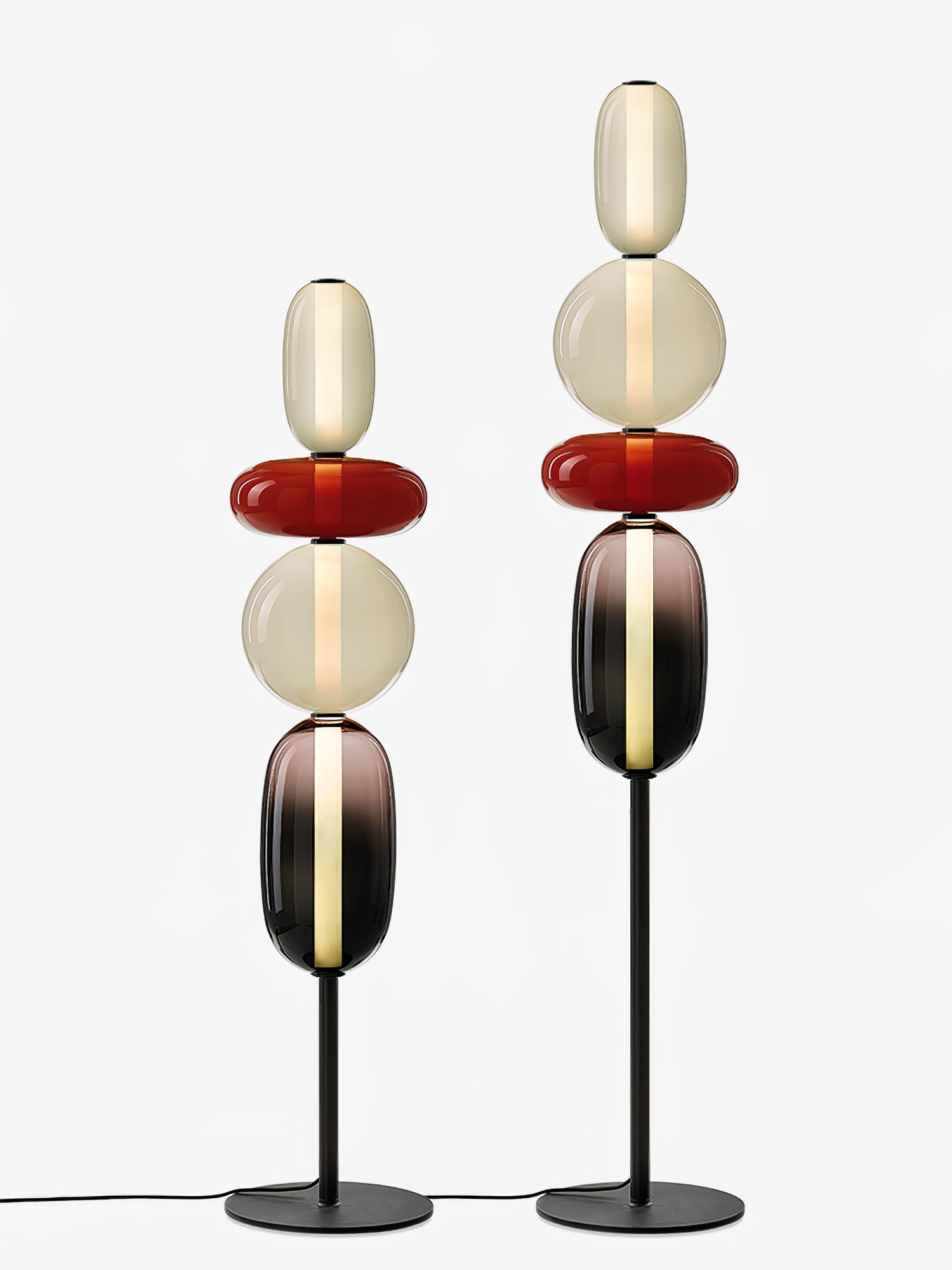 Speio - Hand-Blown Glass LED Floor Lamp