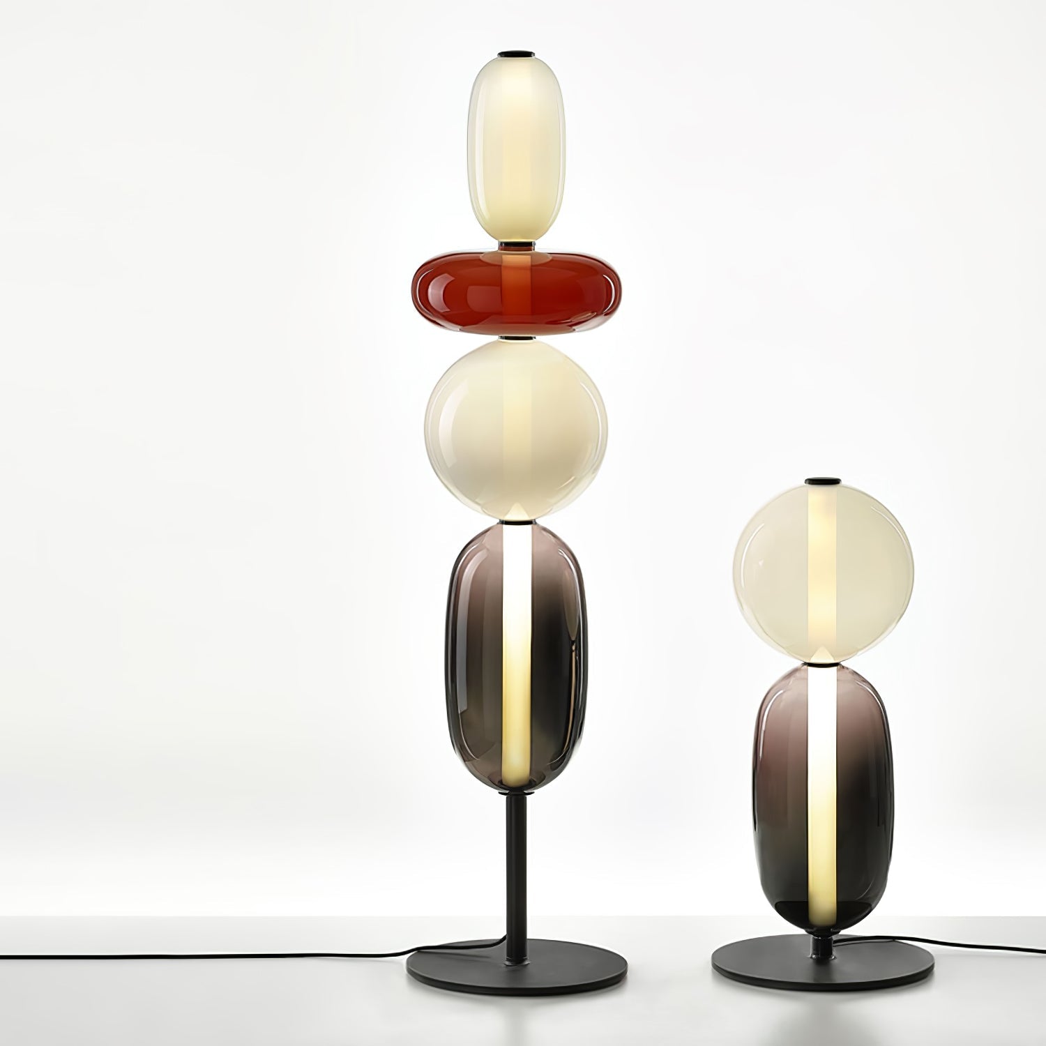 Speio - Hand-Blown Glass LED Floor Lamp