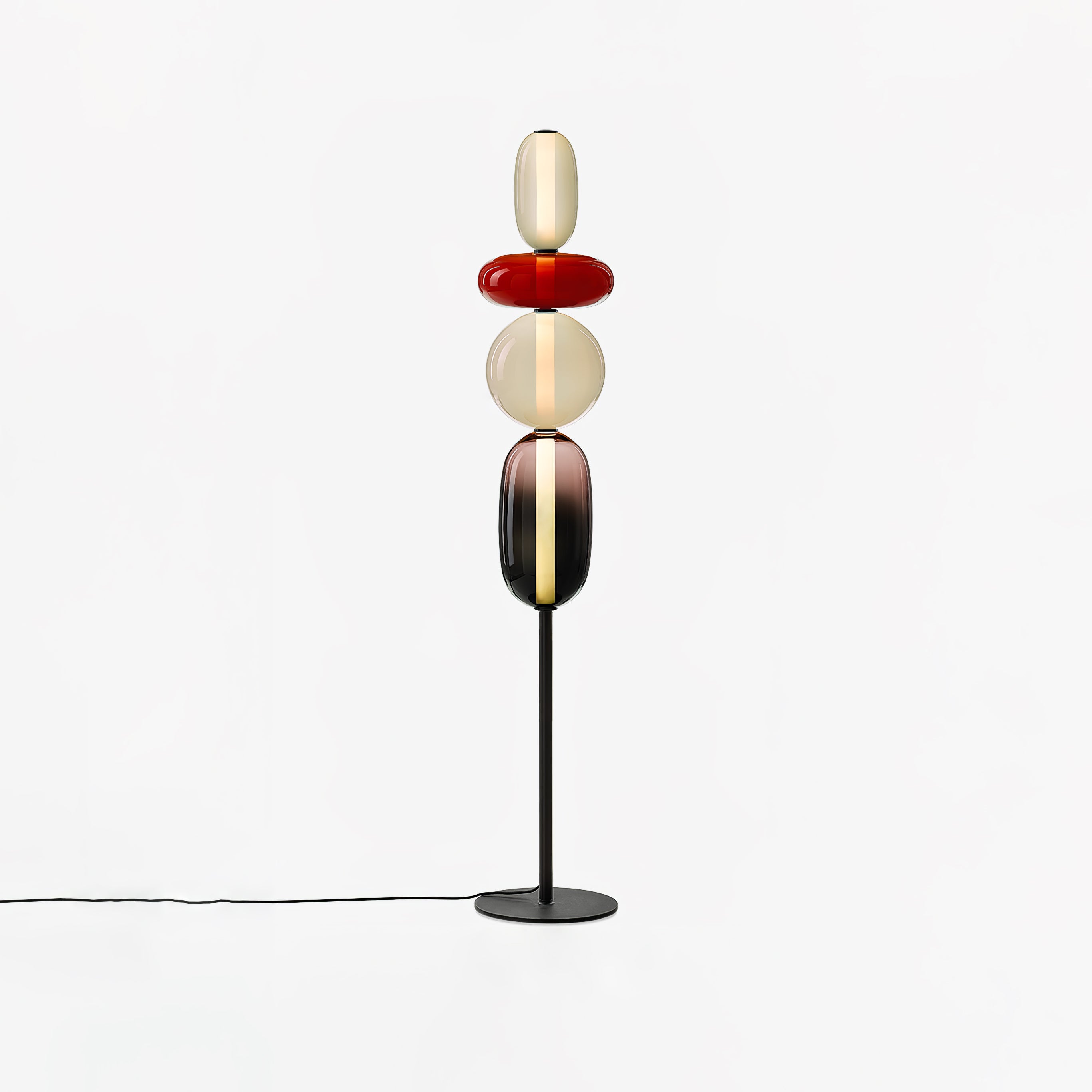 Speio - Hand-Blown Glass LED Floor Lamp
