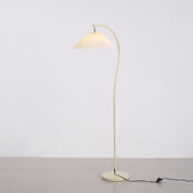 Kleodora - Pleated Linen Floor Lamp