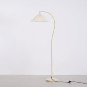 Kleodora - Pleated Linen Floor Lamp