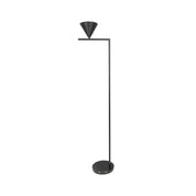 Pyrene - Carrara Marble Rotating Cone Floor Lamp