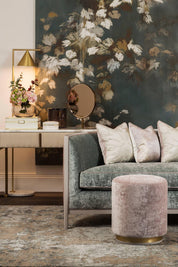 Pyrene - Carrara Marble Rotating Cone Floor Lamp
