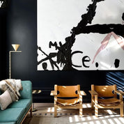 Pyrene - Carrara Marble Rotating Cone Floor Lamp