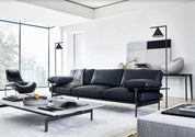 Pyrene - Carrara Marble Rotating Cone Floor Lamp