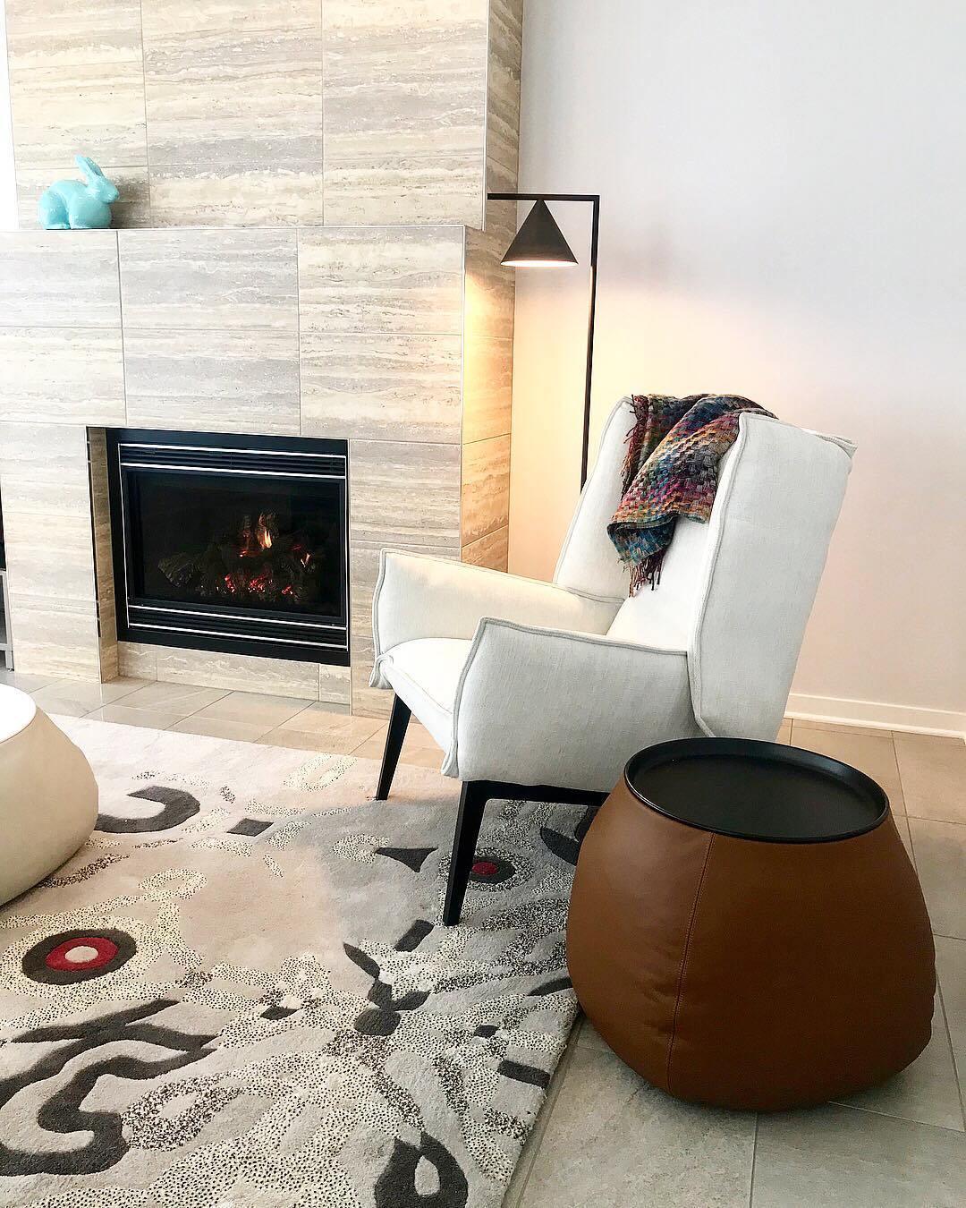 Pyrene - Carrara Marble Rotating Cone Floor Lamp