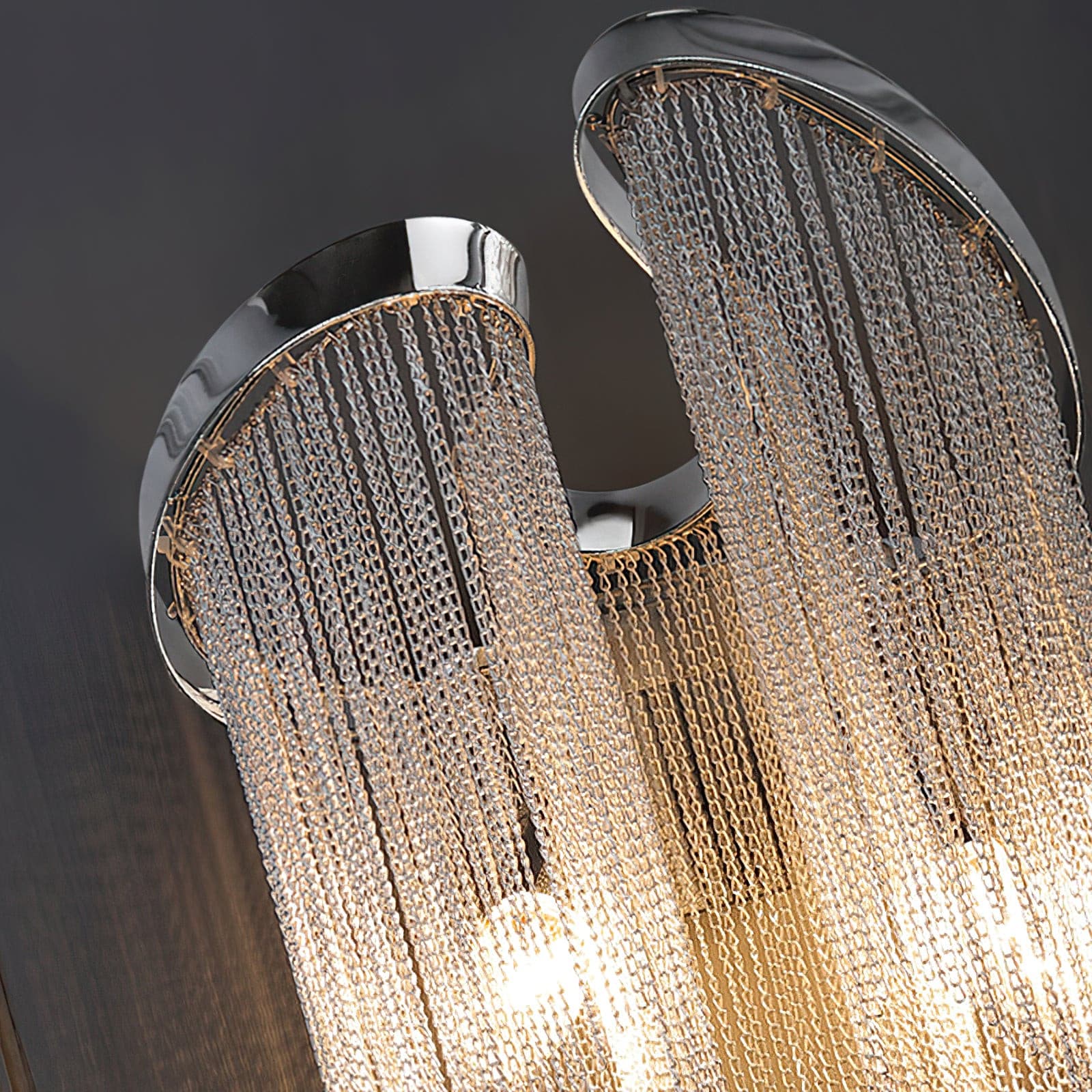 Chain Tassel Wall Lamp – detail 4