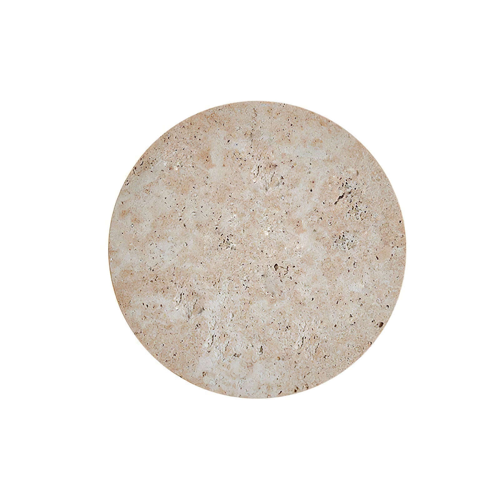 Tyche - Travertine Circle Wall Lamp