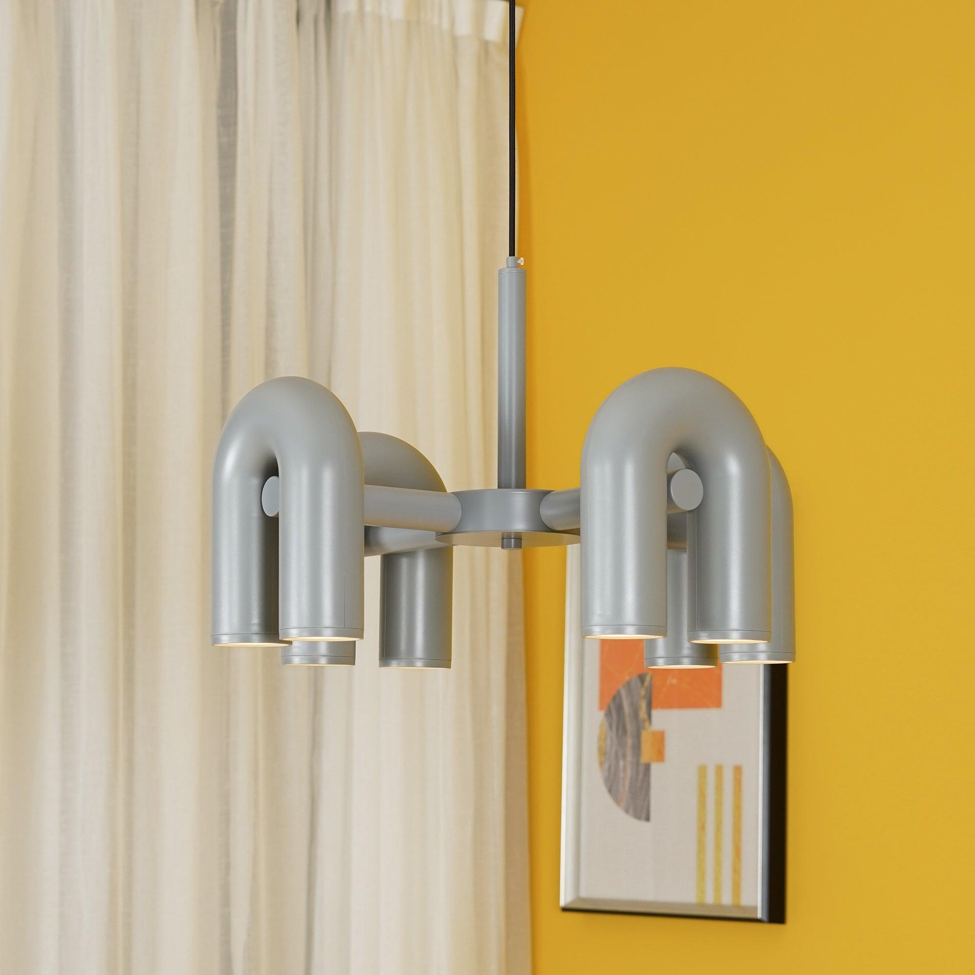 Thespia - Movable U-Module LED Chandelier