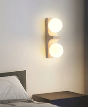 Tethys - Travertine Ring Wall Sconce