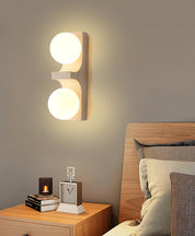 Tethys - Travertine Ring Wall Sconce