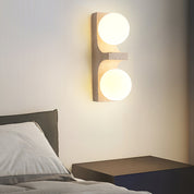Tethys - Travertine Ring Wall Sconce