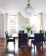 Pontos - Hand-Frosted Glass Bubble Chandelier