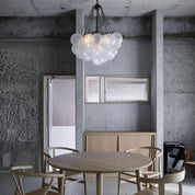 Pontos - Hand-Frosted Glass Bubble Chandelier