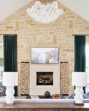 Pontos - Hand-Frosted Glass Bubble Chandelier