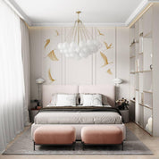 Pontos - Hand-Frosted Glass Bubble Chandelier