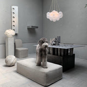 Pontos - Hand-Frosted Glass Bubble Chandelier