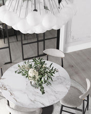 Pontos - Hand-Frosted Glass Bubble Chandelier