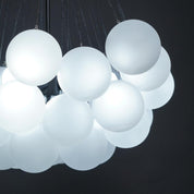 Pontos - Hand-Frosted Glass Bubble Chandelier