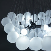 Pontos - Hand-Frosted Glass Bubble Chandelier