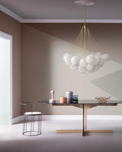 Pontos - Hand-Frosted Glass Bubble Chandelier