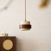 Petraia - Natural Travertine Pendant Light