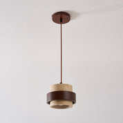 Petraia - Natural Travertine Pendant Light