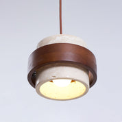 Petraia - Natural Travertine Pendant Light